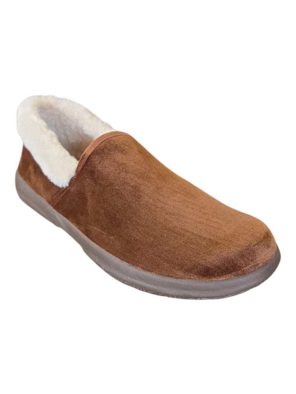 Vionic Velvet Cozy Collar Slippers - Clare